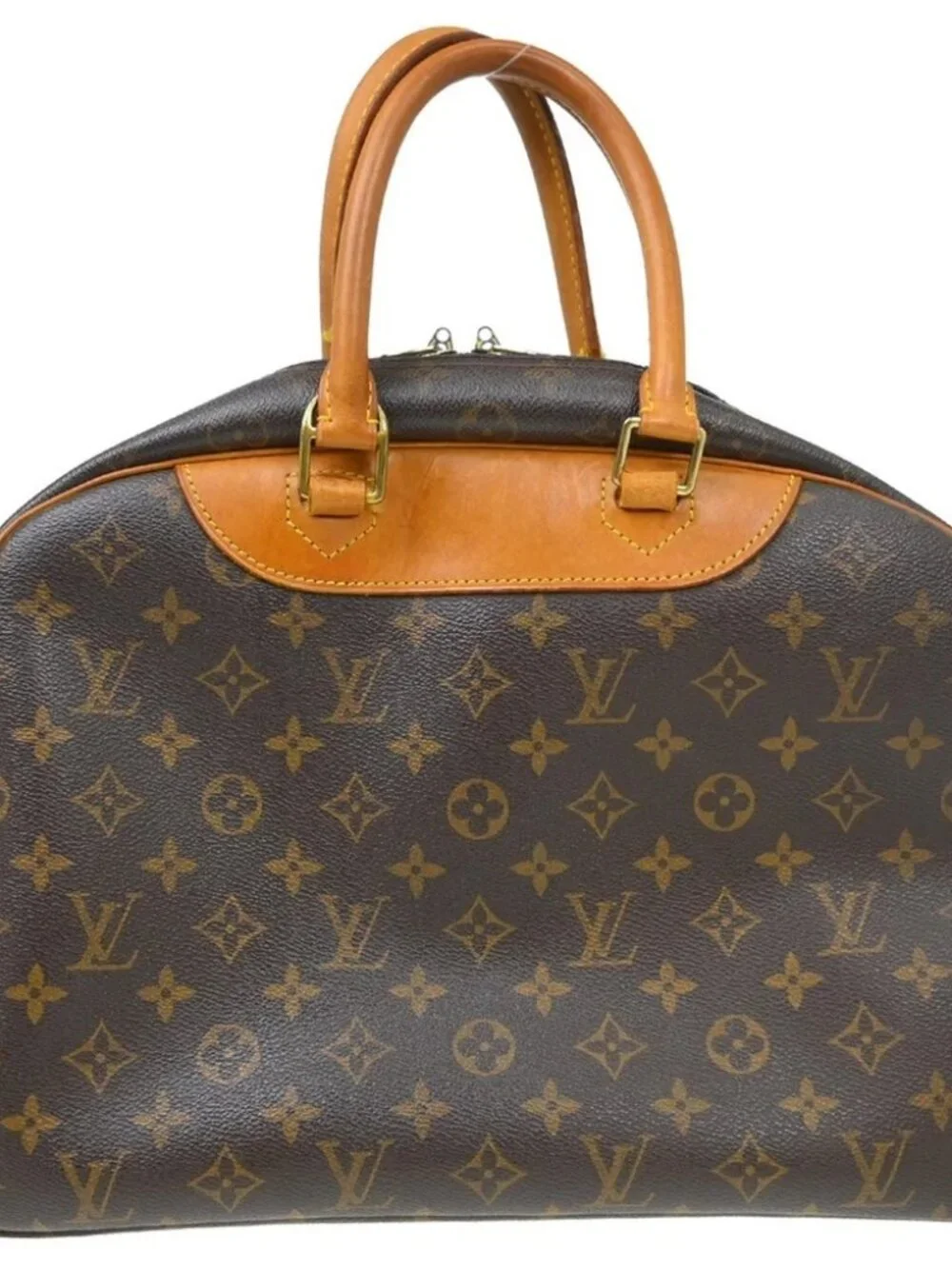 Louis Vuitton Deauville Bowling Vanity Handbag